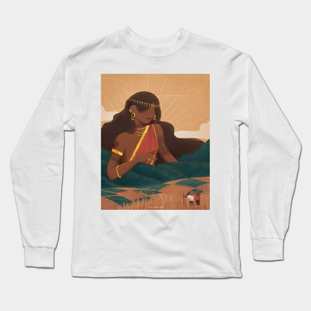 Lakapati Long Sleeve T-Shirt by samsum.art